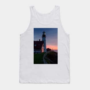 Dawn at Portland Light Tank Top